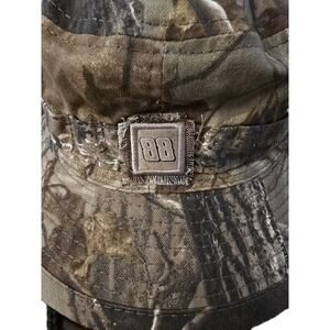 Adult Real Tree Camouflage Boonie Bucket Hunting Hat Dale JR 88 PREOWNED